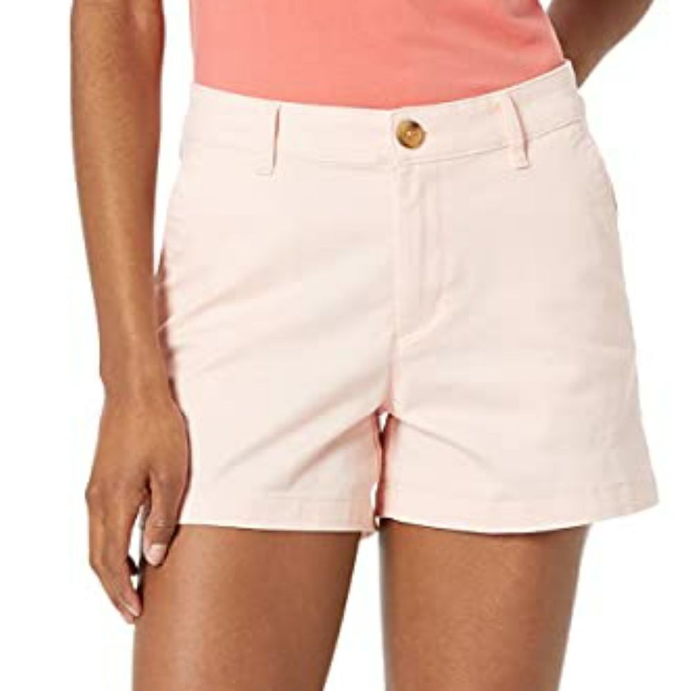 Amazon Essentials Women's 5 Inch Inseam Chino Short sz 14